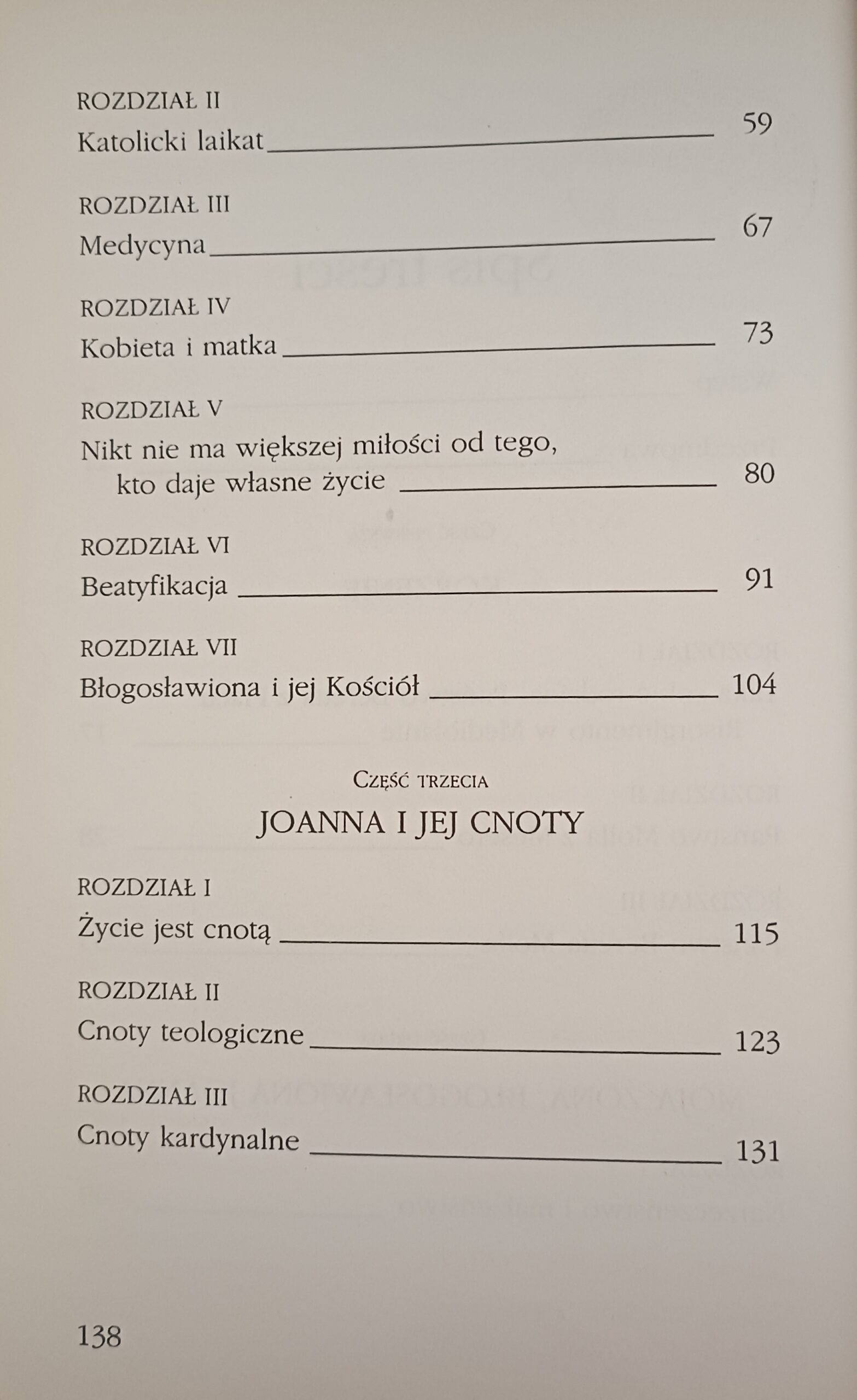 Joanna kobieta mężna spis treści książki w antykwariat książki używane Szczecin