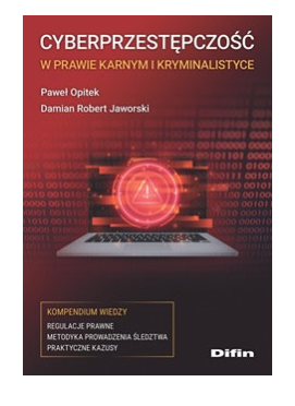 cyberprzestępczość okladka ksiazki w antykwariat ksiazki uzywane Szczecin