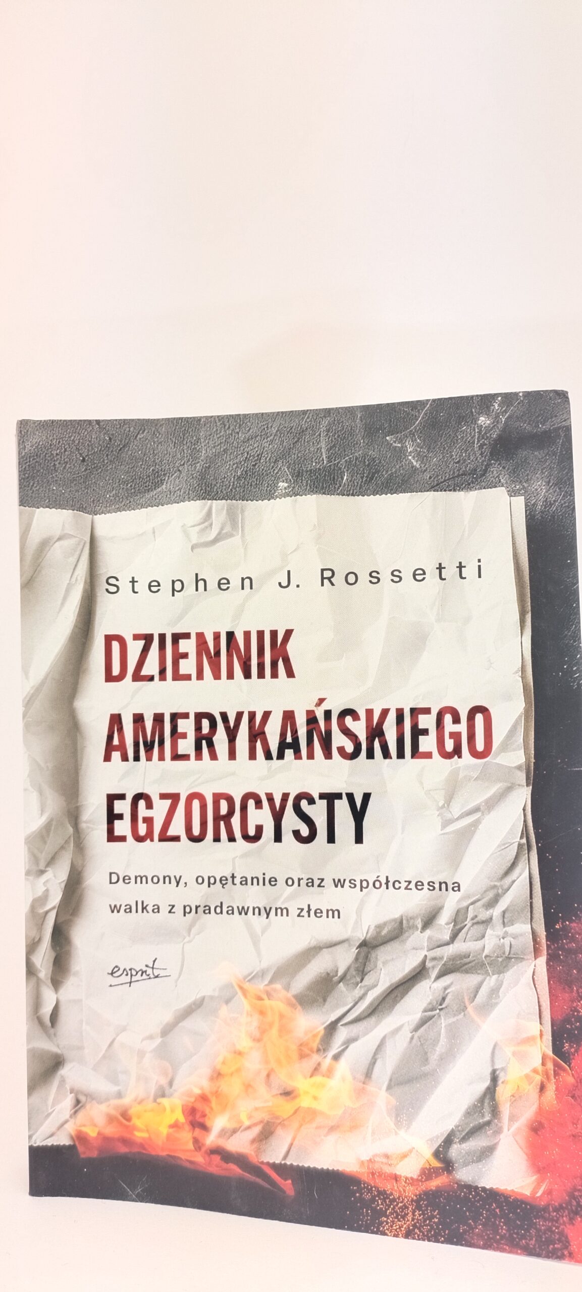 dziennik amerykańskiego egzorcysty okładka książki w antykwariat książki używane Szczecin