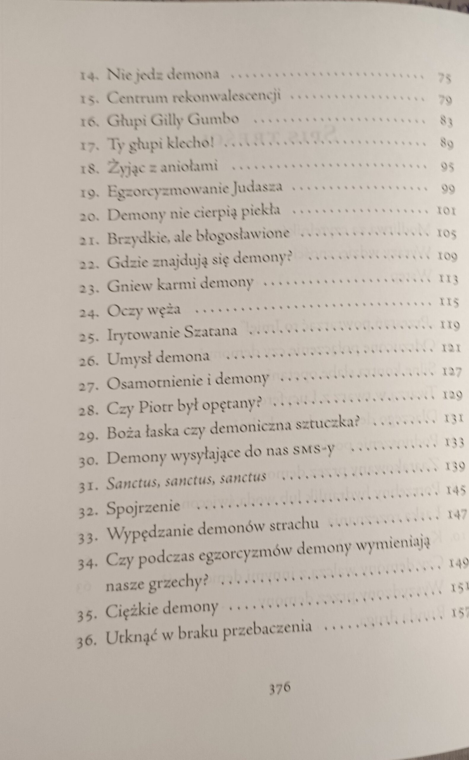dziennik amerykańskiego egzorcysty spis treści książki w antykwariat książki używane Szczecin