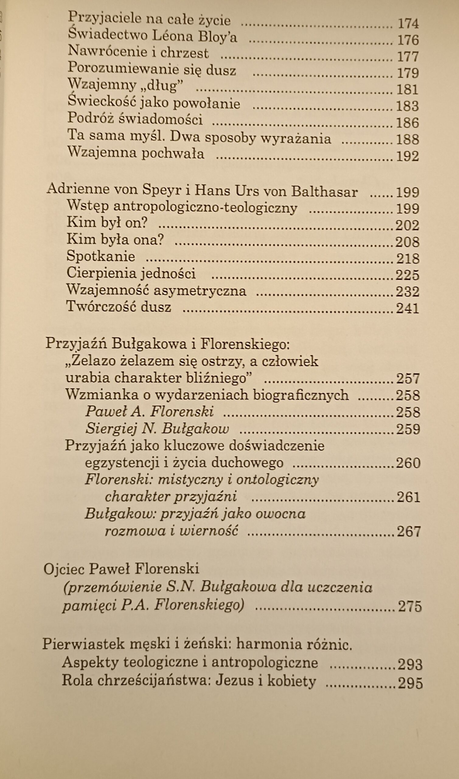historie wielkich duchowych przyjaźni spis treści książki w antykwariat książki używane Szczecin