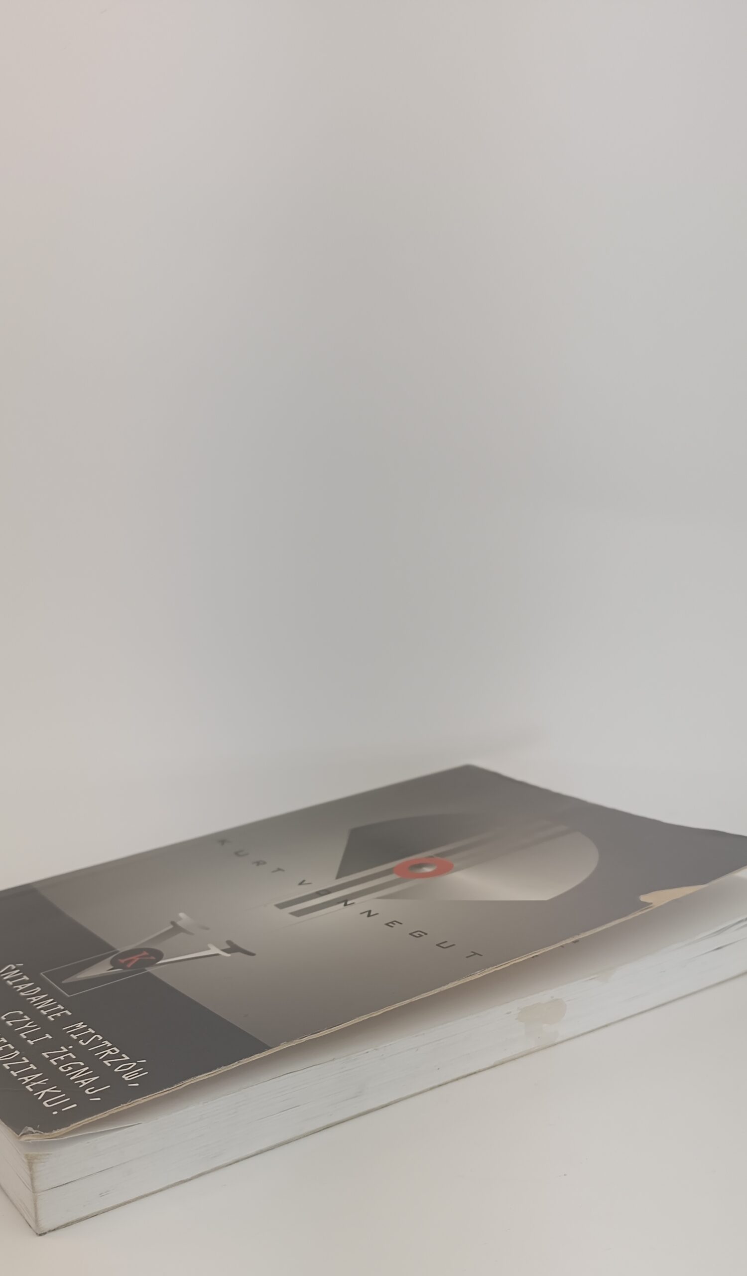 śniadanie mistrzów przód książki w antykwariat książki używane Szczecin