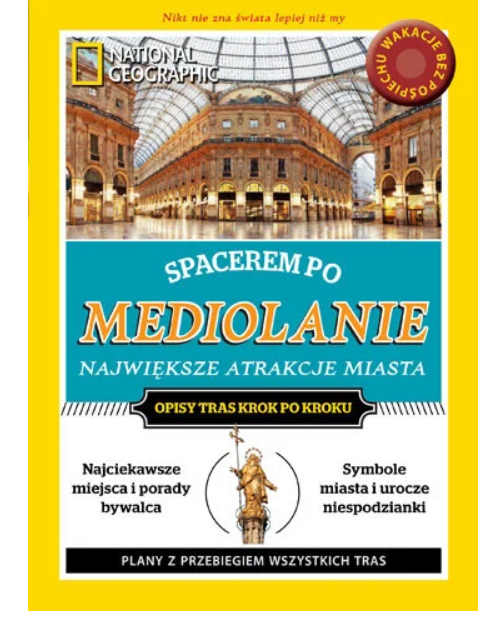 spacerem po Mediolanie okladka ksiazki uzywane Szczecin