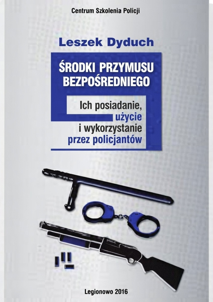 środki przymusu bezpośredniego okładka ksiazki w antykwariat ksiazki uzywane Szczecin