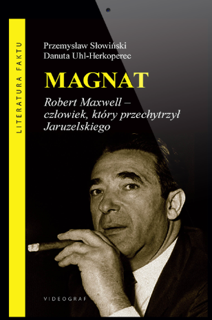magnat robert maxwell okladka ksiazki w antykwariat ksiazki uzywane Szczecin