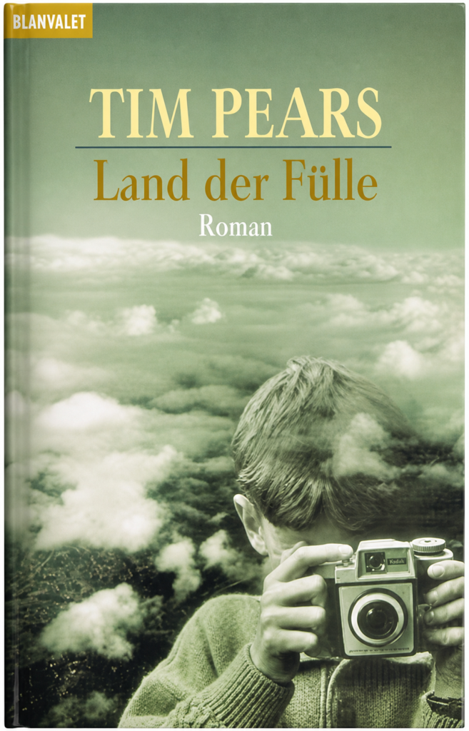 Land der Fulle Tim Pears przod okladka promujaca ksiazke w antykwariat ksiazki uzywane Szczecin