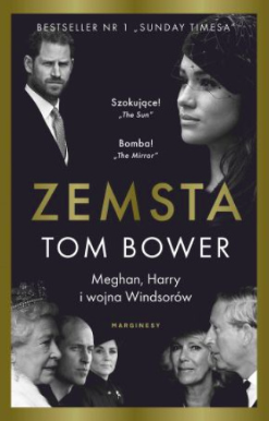 Zemsta Meghan Harry i wojna Windsorów okładka ksiazki w antykwariat ksiazki używane Szczecin