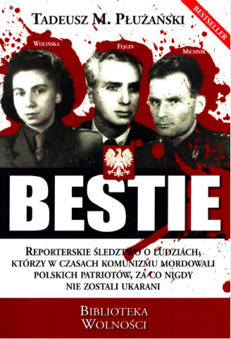 bestie reporterskie śledztwo o ludziach okładka ksiazki w antykwariat ksiazki używane Szczecin